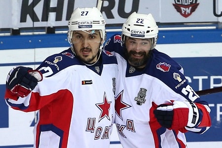 Moskovan TsSKA:lle näyttävä takaa-ajovoitto jääkiekon KHL:ssä Moskovan TsSKA:lle näyttävä takaa-ajovoitto jääkiekon KHL:ssä