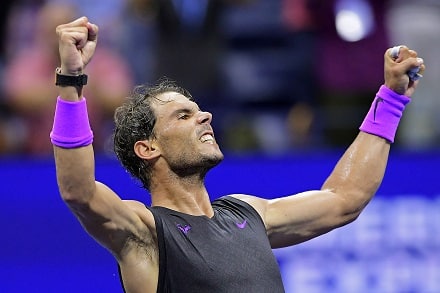 Tennistähti Rafael Nadal saavutti huiman rajapyykin