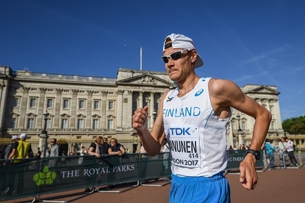 Kilpakävelijä Jarkko Kinnunen: ”Aika nopeasti huomasin, ettei kaikki ole kunnossa”