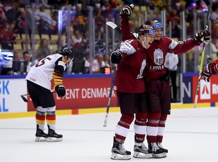 Latvia ei jättänyt Norjalle mahdollisuuksia MM-kisoissa