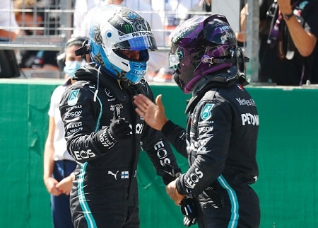 Formula 1: kuljettajien ja tallien MM-pistetilanne Formula 1: kuljettajien ja tallien MM-pistetilanne