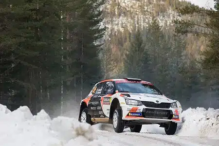 Jari Huttuselle Alba-rallin kakkossija kovassa seurassa