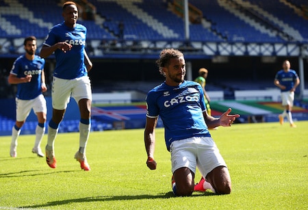 Evertonin tykki osui jälleen – koossa jo 11 maalia
