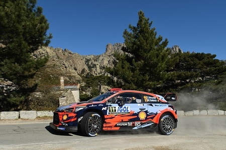 Thierry Neuville ajoi pohjat, Tänak nousi toiseksi (ek 9/18)