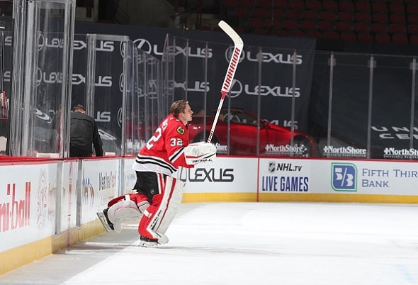 Kevin Lankinen pelasi yli kuukauden tauon jälkeen – torjui voiton kahden hattutempun ottelussa