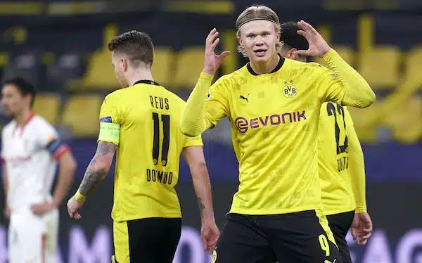 Lähde: Erling Haaland saanut poskettoman palkkatarjouksen Valioliiga-seuralta Lähde: Erling Haaland saanut poskettoman palkkatarjouksen Valioliiga-seuralta