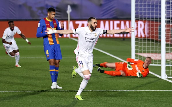 Saudi-Arabian El Clasicosta tuli melkoinen maali-iloittelu - Real Madrid kaatoi jatkoajalla Barcelonan Saudi-Arabian El Clasicosta tuli melkoinen maali-iloittelu – Real Madrid kaatoi jatkoajalla Barcelonan