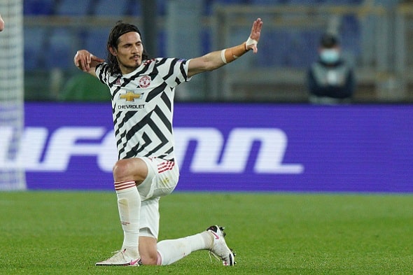 Edinson Cavani vyörytti ManU:n Eurooppa-liigan finaaliin - Arsenal koki karmean pettymyksen Edinson Cavani vyörytti ManU:n Eurooppa-liigan finaaliin – Arsenal koki karmean pettymyksen