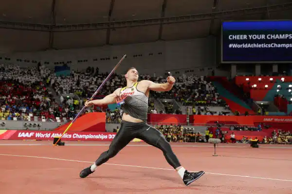 Paavo Nurmi Gamesin miesten keihäskisa täydentyi huippunimillä