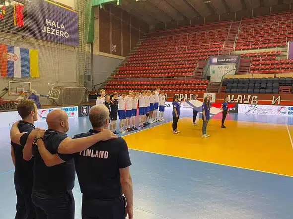 Suomen nuoret hienosti lentopallon EM-kisoihin