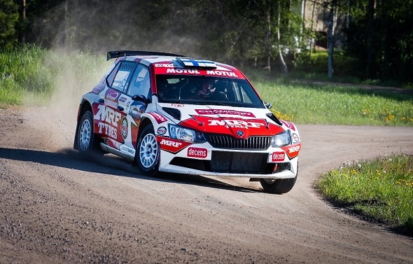 Mikko Heikkilältä mahtava nousu Viron MM-rallissa! Mikko Heikkilältä mahtava nousu Viron MM-rallissa!