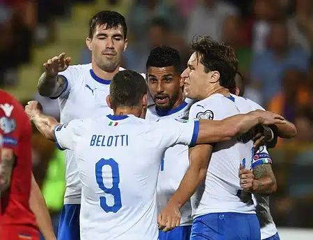 Tässä on Italian todennäköinen avauskokoonpano Huuhkajia vastaan