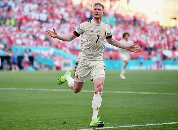 Belgian tähtipelaaja Kevin De Bruynelta hieno ele tanskalaisfaneille: ”En halunnut juhlia maalia”