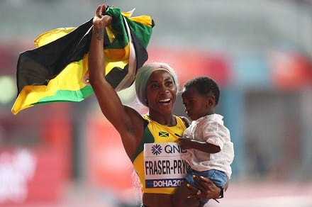 Fraser-Pryce juoksi ennätyksensä ja kukisti Thompson-Herahin