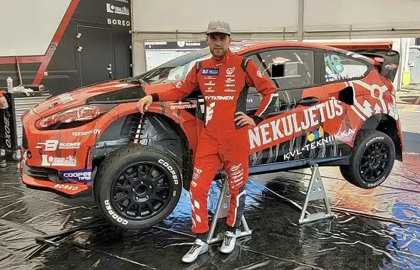 Suomalaiskuski janoaa yllätystä rallicrossin MM-sarjassa: ”Intoa täynnä niin kuin ilmapallo”
