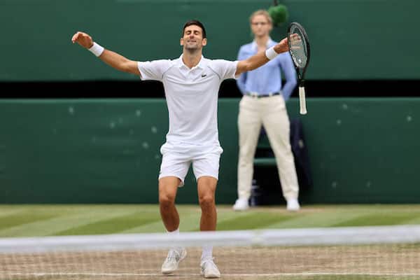 Jo 20:s mestaruus – Novak Djokovic valloitti Wimbledonin