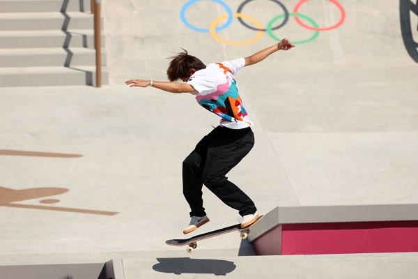 Yuto Horigome teki Tokiossa olympiahistoriaa