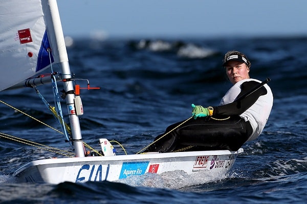 Tuula Tenkanen toisena purjehduksen laser radial -luokassa