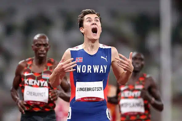 EM-kultamitalistista ei ollut epäselvyyttä – Jakob Ingebrigtsen otti omansa