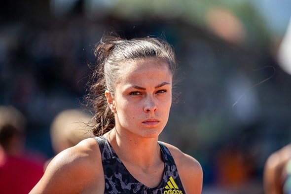 Maria Huntingtonin ottelu päättyi ensimmäisessä lajissa Götzisissä Maria Huntingtonin ottelu päättyi ensimmäisessä lajissa Götzisissä