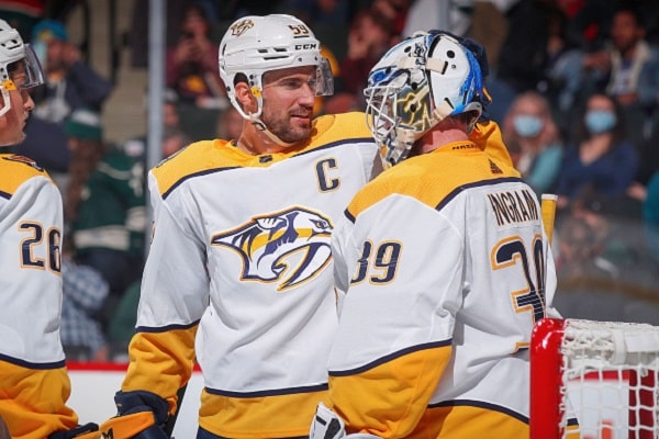 Tähän vain Pekka Rinne on aiemmin pystynyt - NHL-seuran tolppien välissä tehtiin historiaa Tähän vain Pekka Rinne on aiemmin pystynyt – NHL-seuran tolppien välissä tehtiin historiaa