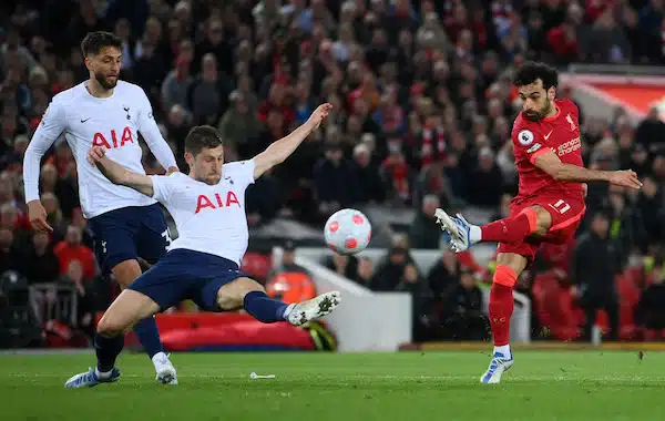 Menikö Liverpoolin mestaruus tähän? Tottenham haki pisteen Anfield Roadilta