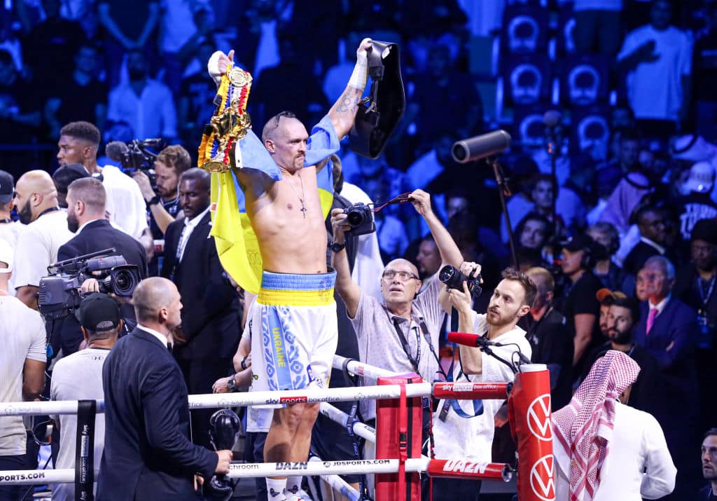 Ukrainan mestarinyrkkeilijä Oleksandr Usyk pilkkaa ykköshaastajaansa – vaimo pelottaa enemmän