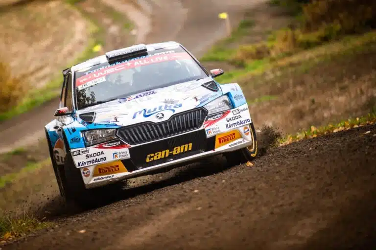 Suomalainen ralliässä joutui keskeyttämään Liettuassa – ”Joskus käy näin”
