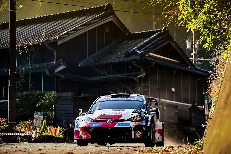 Draamaa Japanin MM-rallissa – Toyotan Elfyn Evans putosi kauas kärjestä