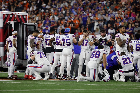 Sydänkohtauksen saaneesta NFL-pelaajasta hyviä uutisia