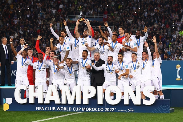 Real Madrid juhlii mestaruutta Real Madrid juhlii mestaruutta