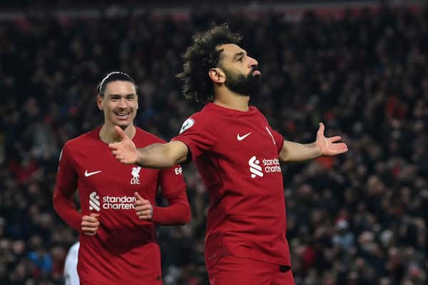 Mohamed Salah teki ennätyksen - Liverpool tuhosi Manchester Unitedin 7-0 Mohamed Salah teki ennätyksen – Liverpool tuhosi Manchester Unitedin 7-0