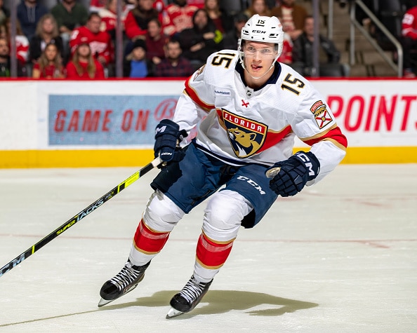 Anton Lundell korkkasi pistetilinsä NHL:n finaaleissa - ei paljoa lohduttanut Anton Lundell korkkasi pistetilinsä NHL:n finaaleissa – ei paljoa lohduttanut