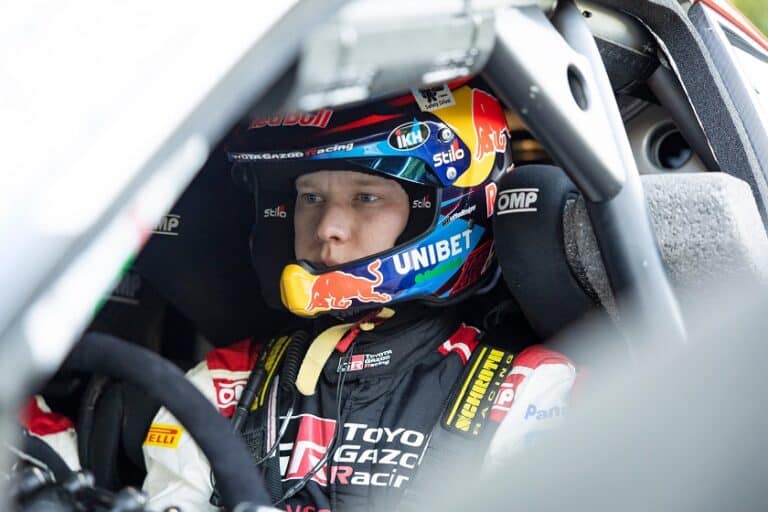 EK4: Kalle Rovanperä koki kauhunhetkiä maratonpätkällä – Sebastien Ogier täräytti hirmuisen pohja-ajan