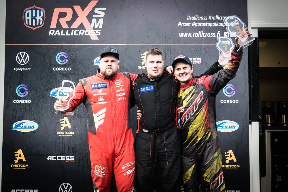 Rallicrossin SM-sarja alkoi jännittävissä merkeissä