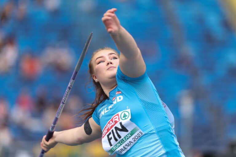 Anni-Linnea Alaselle uusi ennätys keihäänheitossa
