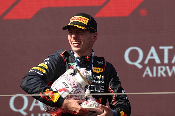 F1-kuljettaja tuhosi Max Verstappenin voittopokaalin F1-kuljettaja tuhosi Max Verstappenin voittopokaalin