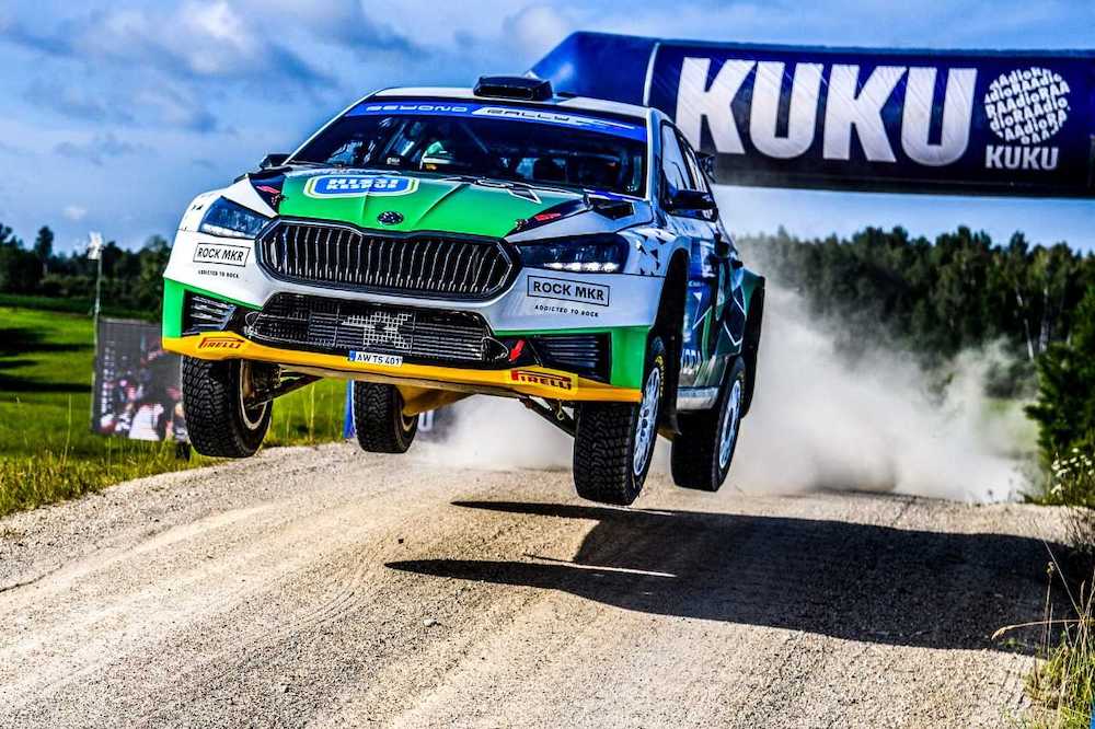 Suomalainen rallikuski taisteli kakkoseksi Virossa – ”Olisin todella halunnut korkeimmalla korokkeelle”