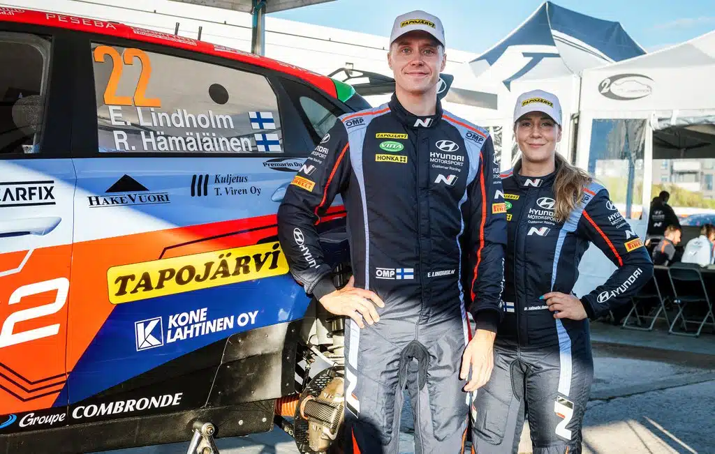 Hyundain suomalaiskuski kokeili ”hölmöjä asioita” Suomen MM-rallissa – lopussa kyyti oli hurjaa