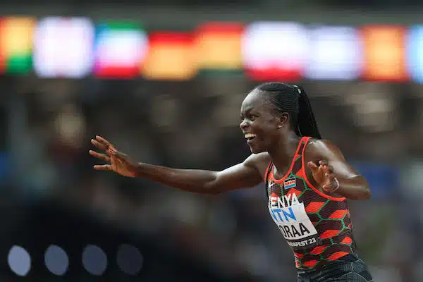 Naisten 800 metrin mestaruus Keniaan