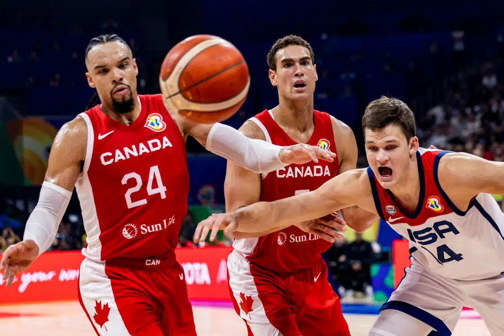 Yhdysvalloille nöyryytys koripallon MM-kisoissa – mieletön kori oli lopulta vain laiha lohtu