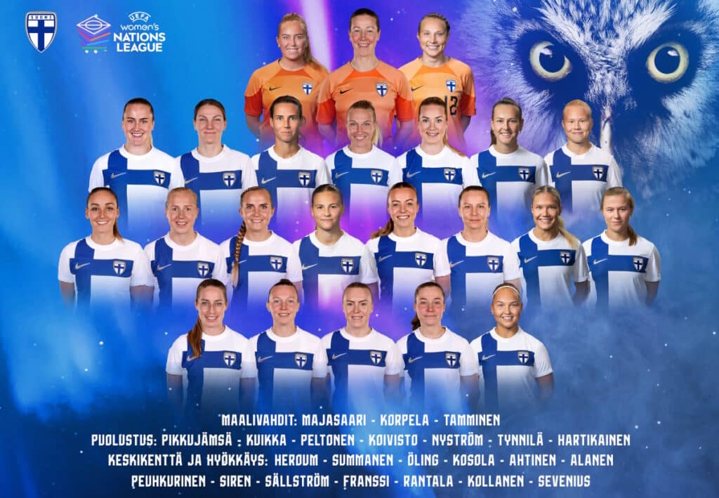 Helmarit lokakuun Nations Leaguen otteluihin valittu Helmarit lokakuun Nations Leaguen otteluihin valittu