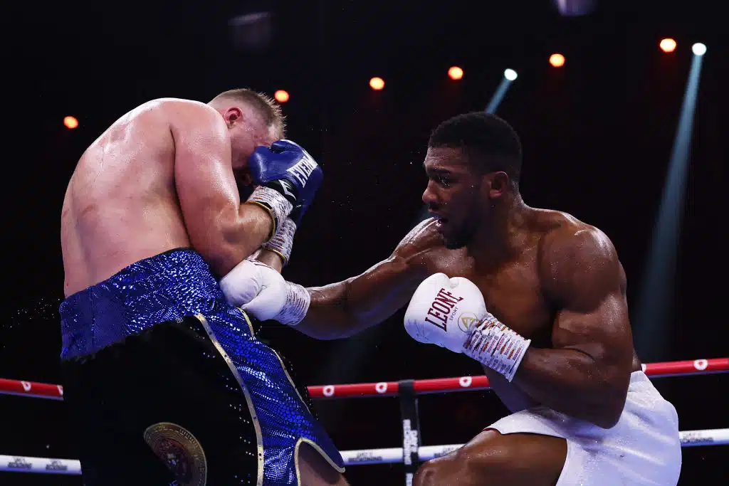 Anthony Joshua murjoi ruotsalaisen kunnolla