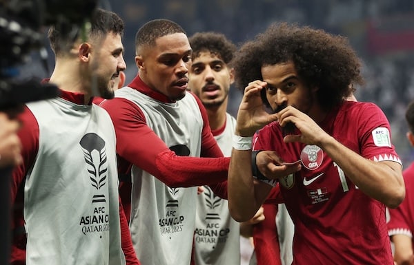 Qatar juhlii jalkapallomestaruutta Qatar juhlii jalkapallomestaruutta