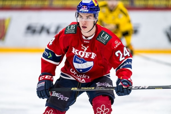 HIFK:n nuori lupaus allekirjoitti NHL-sopimuksen
