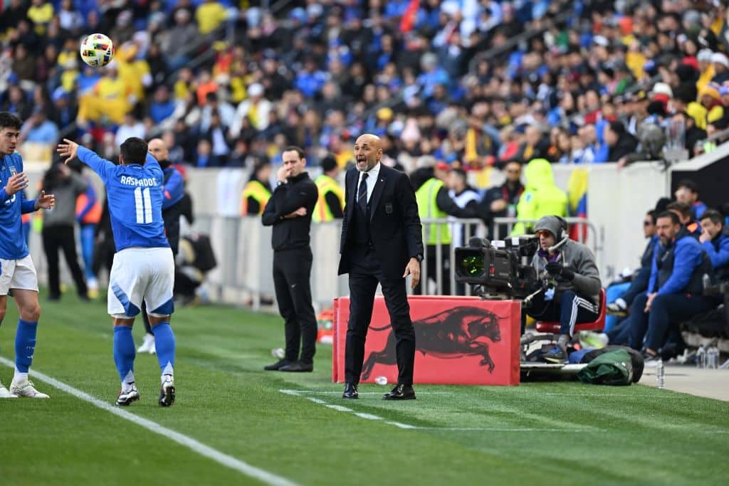 Italian päävalmentaja ei ollut tyytyväinen Italian päävalmentaja ei ollut tyytyväinen