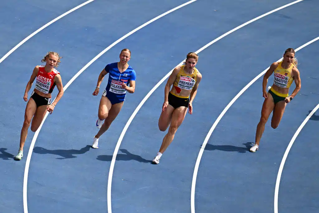 Aino Pulkkinen juoksi mainion ajan Jyväskylässä