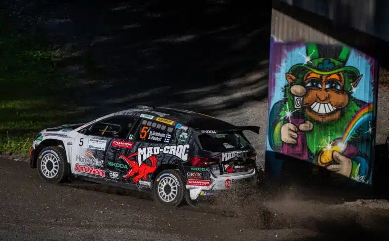 SM-ralli päättyi Niclas Grönholmin osalta karulla tavalla: ”Pieni virhe, iso vahinko”
