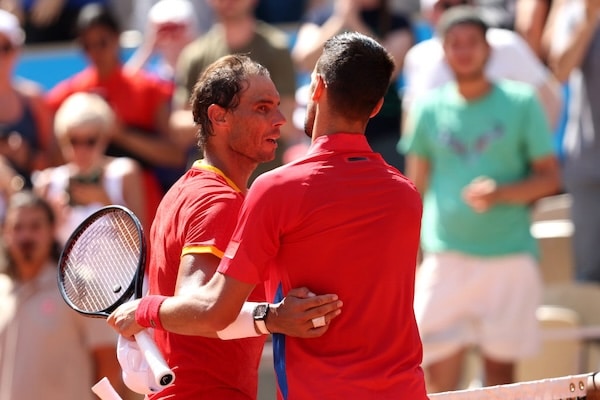 Tennislegendat iskivät yhteen olympialaisissa – Nadal syttyi taistelemaan liian myöhään