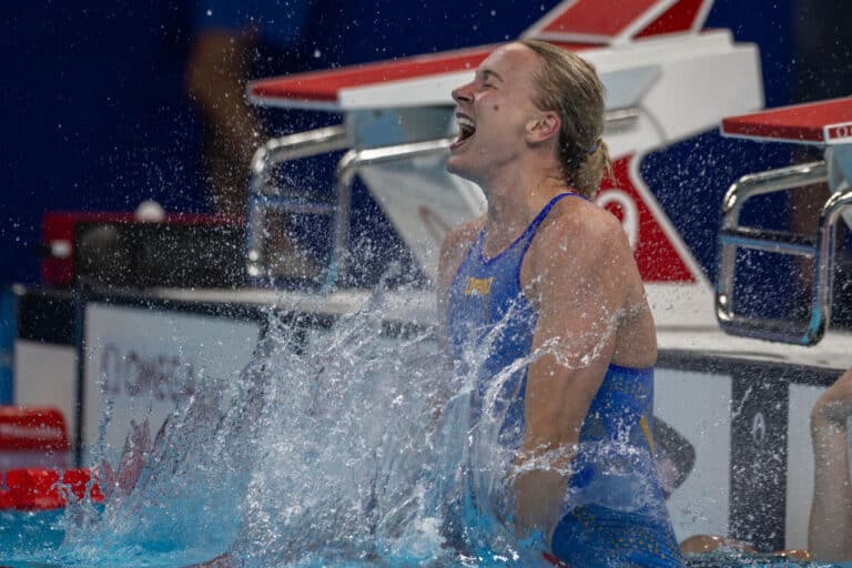 Ruotsin Sarah Sjöström Pariisin olympialaisten tähtiuimareita